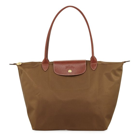 Longchamp Handbags - Longchamp Le Pliage Tote Bag - Olive - Medium